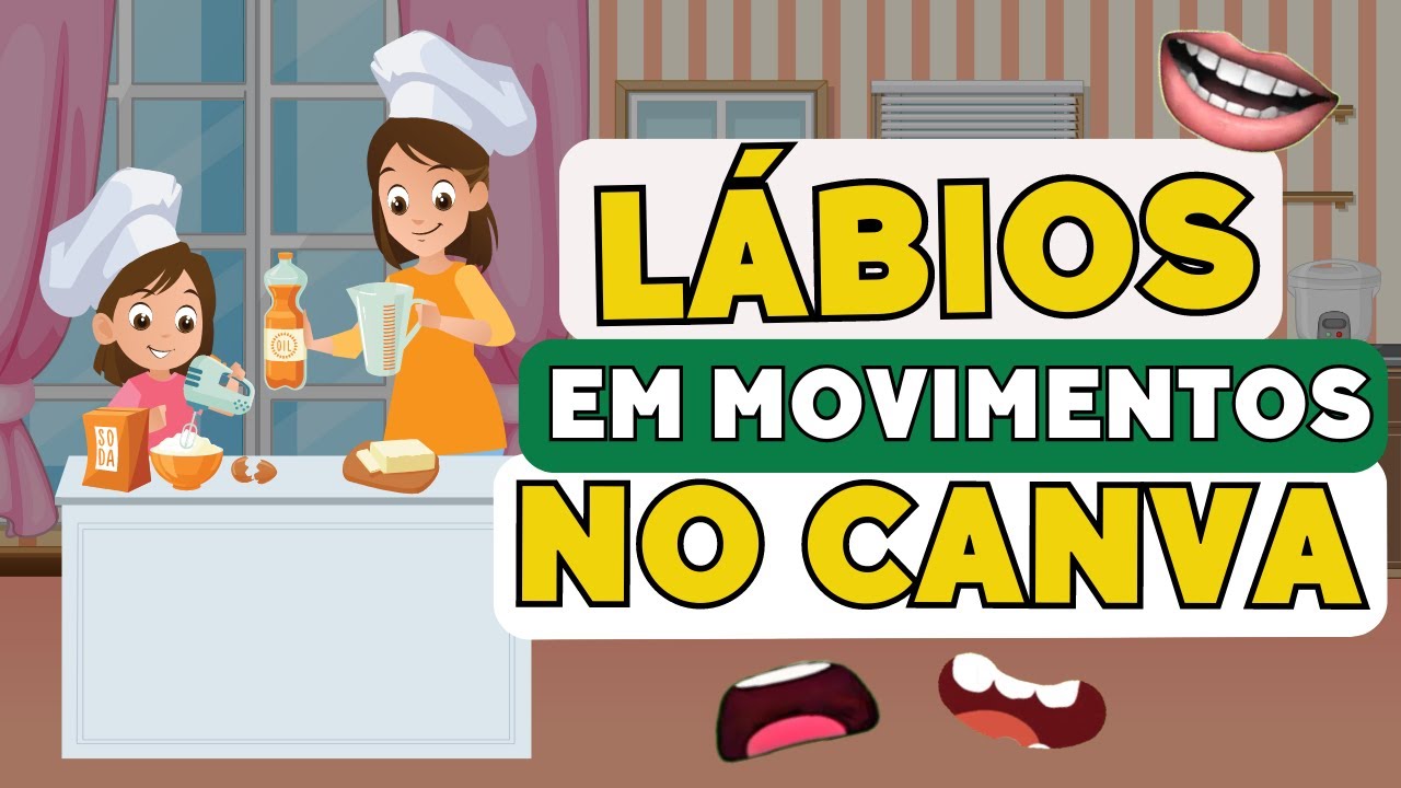 (AWESOME) MAKE YOUR LIPS MOVE IN CANVA.