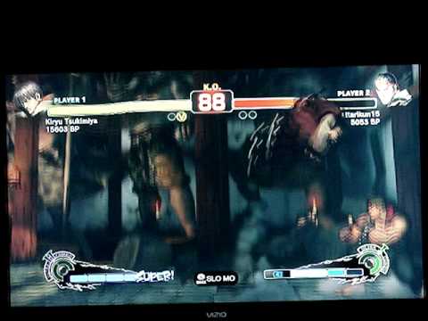 SSF4: Kiryu Tsukimya (Guy) vs hattarikun15 (Ryu) - Japanese XBL ranked