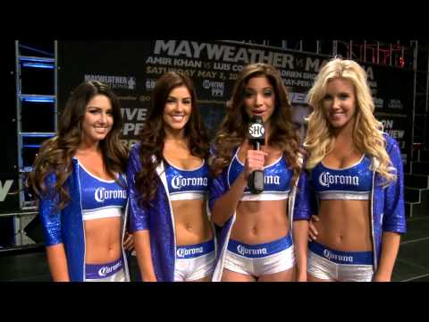 Corona Girls - Get Ready for Mayweather vs. Maidana PPV