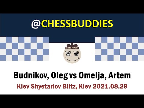 SCANDINAVIAN Defense: Lasker 🔴 Budnikov, Oleg vs Omelja, Artem || Kiev 2021.08.29