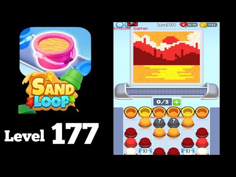 Sand Loop Level 177 Walkthrough