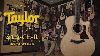 Video thumbnail for Taylor 414-ce-R Rosewood by MooreMusicGuitars