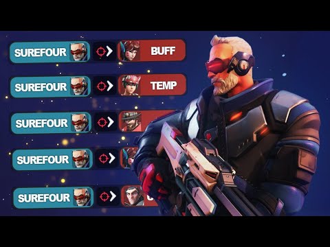 The Smoothest Aim on Soldier76 in Overwatch 2!