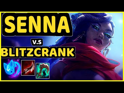HOIT (SENNA) vs BLITZCRANK - BOTTOM SUPPORT GAMEPLAY - KR Ranked GRANDMASTER