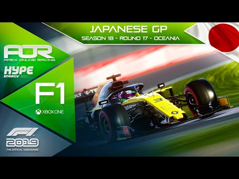 F1 2019 | AOR Hype Energy F1 League | XB1 Oceania S5 | R17: Japanese GP