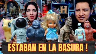 Lo que los mexicanos tiran a la basura, juguetes, figuras y objetos 