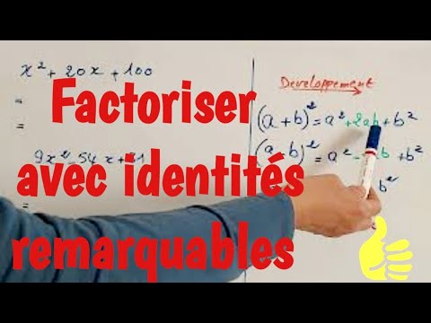 💥 Factoriser en utilisant les identités remarquables/التعميل باستعمال المتطابقات الهامة)#factoriser