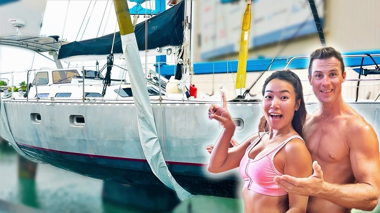 HAULING OUT OUR NEW ALUMINUM BOAT and the FASTEST Shaft Seal Replacement Ever?! - Ep 204