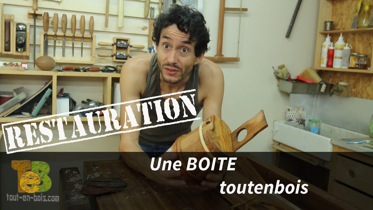 Restauration d'une salière toutenbois