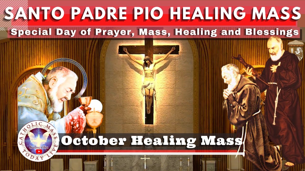 CATHOLIC LIVE MASS TODAY  HEALING MASS - Holy Mass. 24  Oct  . a.m.