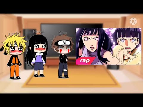 Sala do Naruto reagindo ao Rap da Hinata e Himawari Princesas do byakugan (Fanit)