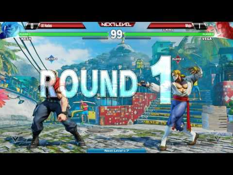 SF5 @ NLBC v.7 - UE Hades (Nash) vs Mojo (Vega) [720p/60fps]