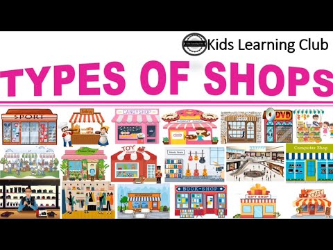 TYPES OF SHOPS|NAMES OF SHOPS|SHOPS VOCABULARY|SHOPS NAMES FOR KIDS|GROCERY SHOPPING|MARKETS|MALLS