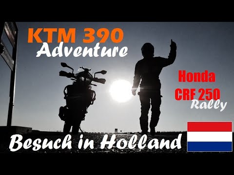 Mit der KTM 390 Adventure & Honda CRF 250 Rally ans Rhein-Maas-Delta. Motorrad Besuch in Zeeland 🇳🇱