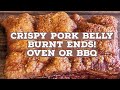 The BEST Crispy Pork Belly! My signature Crispy pork belly burnt ends😱