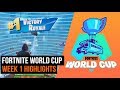 Fortnite World Cup Week 1 - Top 5 Highlights