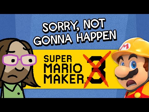 The Real Reasons We'll Never Get Mario Maker 3