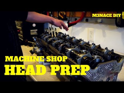 E36 Cylinder Head Machine Shop prep