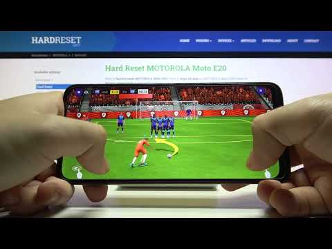 Motorola Moto E20 - Fifa Mobile Gameplay Presentation