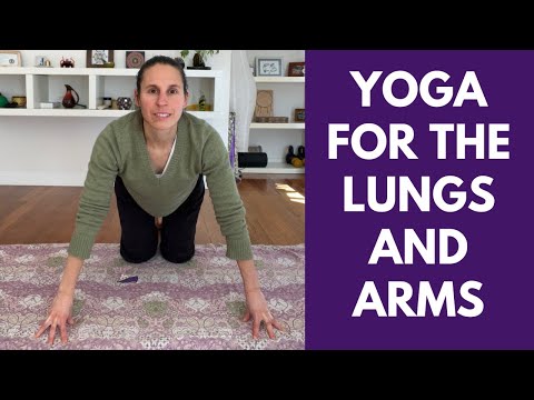 10 Minute Yoga for the Lungs and Arms | Yoga with Leah