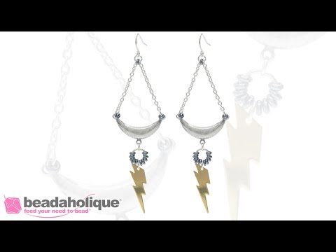 How to Make the Moon Storm Earrings