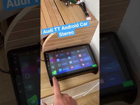 Audi TT ANDROID Car Stereo Head Unit GPS Bluetooth CarPlay Radio #automobile #androidcar #auditt