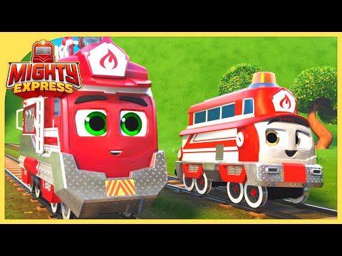 Fun with Flicker and Rescue Red 🚨 | Mighty Express Minis + More Cartoons for Kids