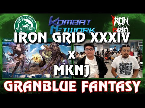 Granblue Fantasy Versus Rising Tournament Offline Iron Grid 34 x MKNJ