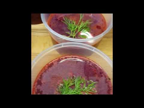 Traditional Borscht Soup from the N2 Food Project