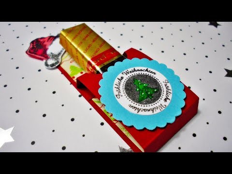 Adventskalender: Süße Geschenkverpackung / Last Minute Geschenkidee / Basteln für Weihnachten