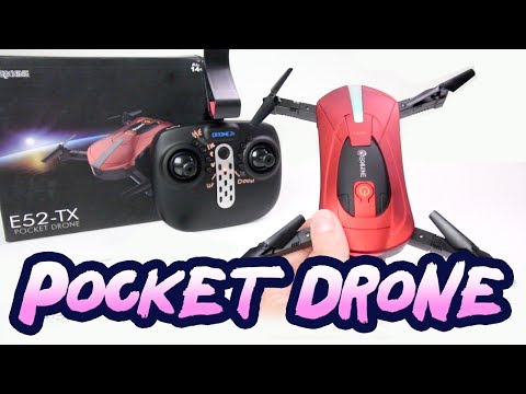 Eachine E52TX Selfie Pocket WIFI Drone - Review & Mods
