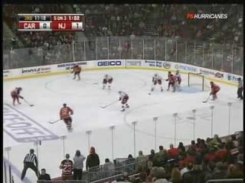 Hurricanes - Devils Highlights (10/17/09)