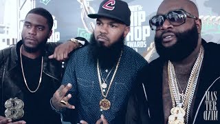 Rick Ross BET #HipHopAwards 2013 Rehearsals and Green Carpet