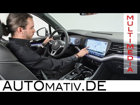 VW Touareg (2018) Multimediasystem 15 Zoll im Test - Hands-On - Tech-Check AUTOmativ.de