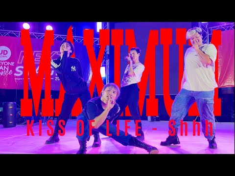 MAXIMUM cover KISS OF LIFE - Shhh (Blocking Stage) @udtownudon COVER DANCE NEXT STAGE 2023