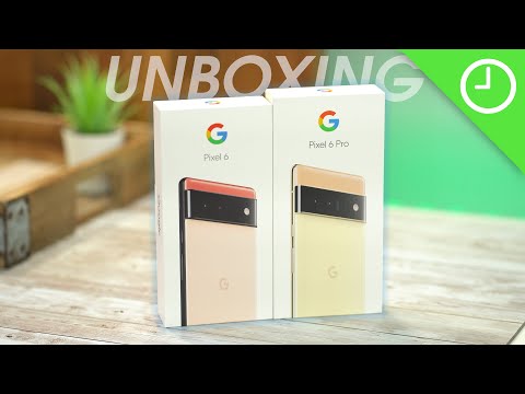Pixel 6 and Pixel 6 Pro unboxing!