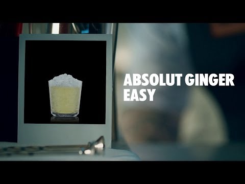 ABSOLUT GINGER EASY DRINK RECIPE - HOW TO MIX