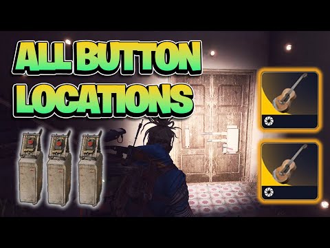 Legendary Guitar Puzzle ALL 14 Button Locations Buried CIty Arc Raiders