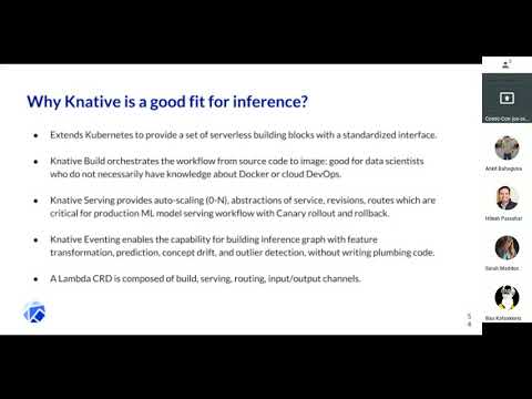 Kubeflow inference on knative — Dan Sun, Bloomberg