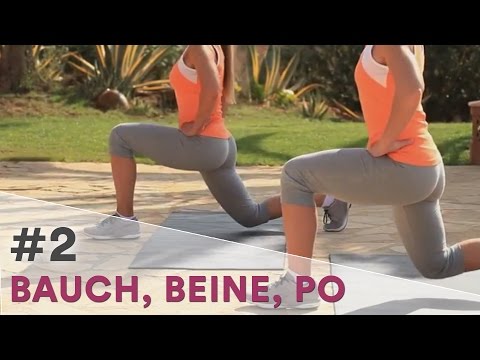 60min Bauch, Beine, Po Workout mit Ines - BBP Fitness #2