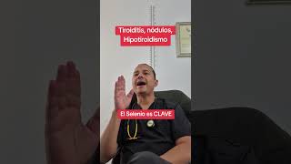 Para los problemas de la tiroides el Selenio, zinc, cobre y vitamina D son solución