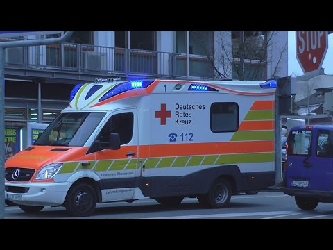 Zweifach NEF 6/82-1(findet Einsatzstelle nicht?)+1x RTW 6/83-1 DRK OV Rheinfelden in Lörrach