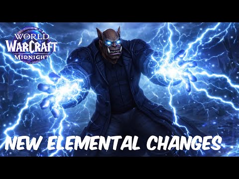 NEW ELEMENTAL SHAMAN CHANGES! - Elemental shaman midnight beta pvp