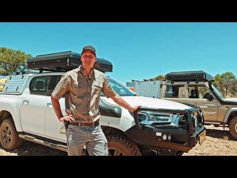 Off-road driving tutorial 07 - Hilux Safari 4x4 gear selection and diff lock