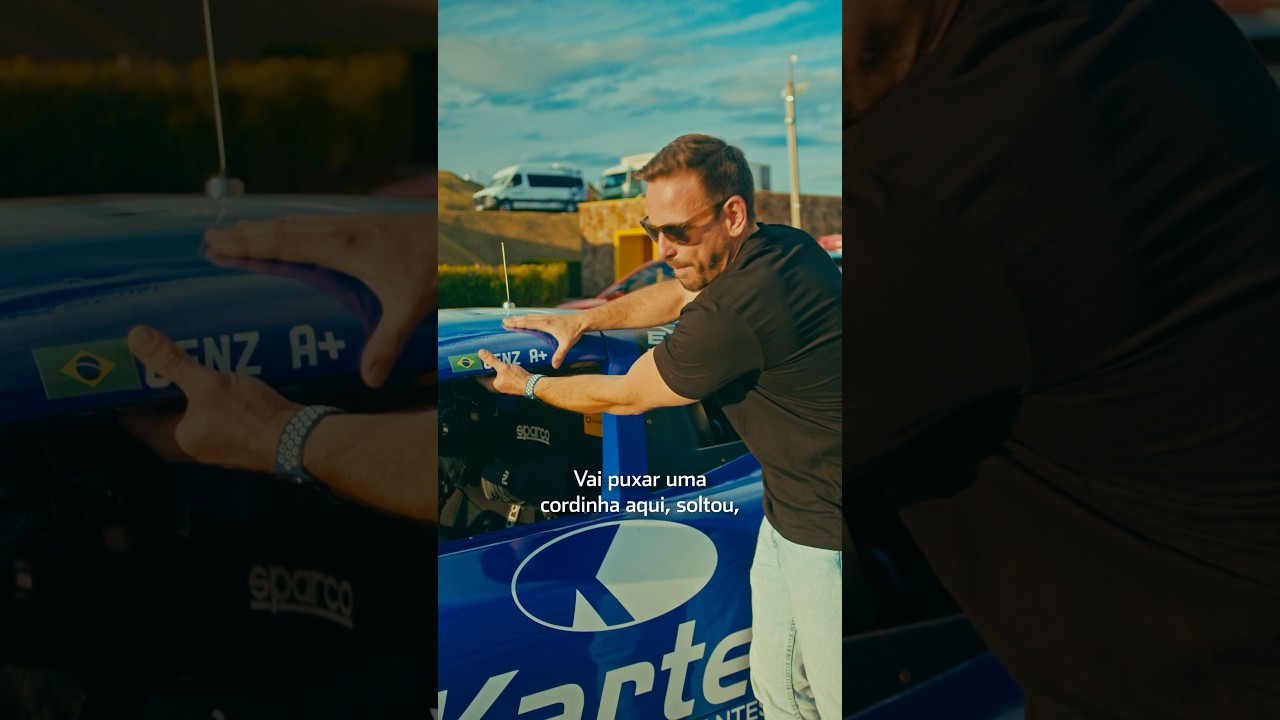 Será que é fácil entrar nos carros da NASCAR Brasil? Vem conferir! 🤔