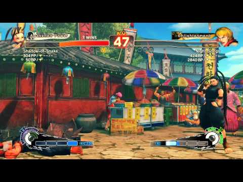 Ultra Street Fighter IV battle: Ibuki vs Ken