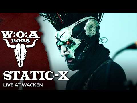 Static-X performing at Wacken Open Air in 2025