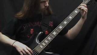 Cannibal Corpse- Addicted to Vaginal Skin on bass guitar