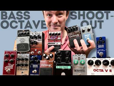 Bass Octave pedal Shootout | What's Your Favorite Octaver?
