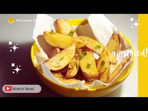 Crispy Butter Garlic Potato Wedges: The Ultimate Air Fryer Recipe